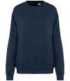 NS415 Native Spirit Unisex Terry 280 Oversized Sweatshirt Washed Navy colour image